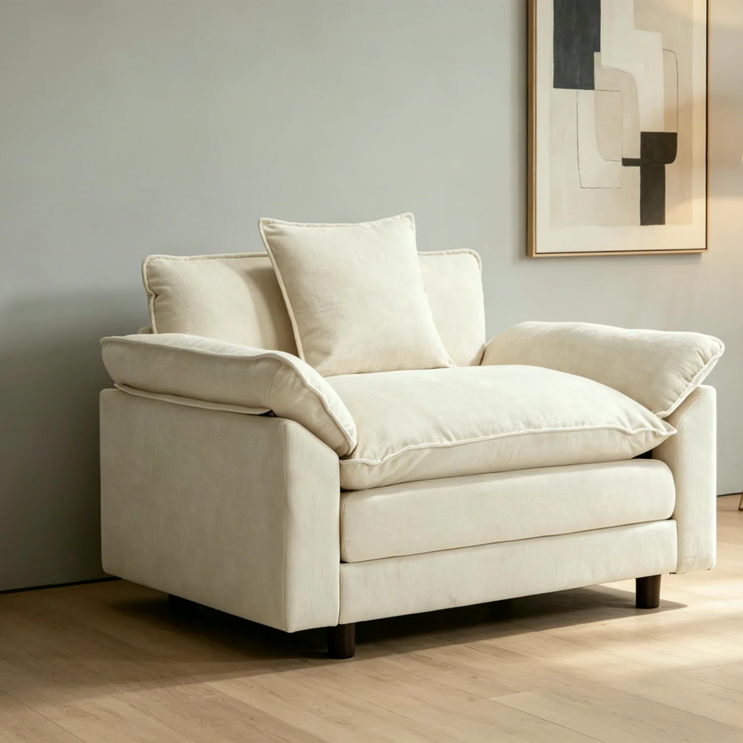 ERYE Chenille Accent Chair 45.3"