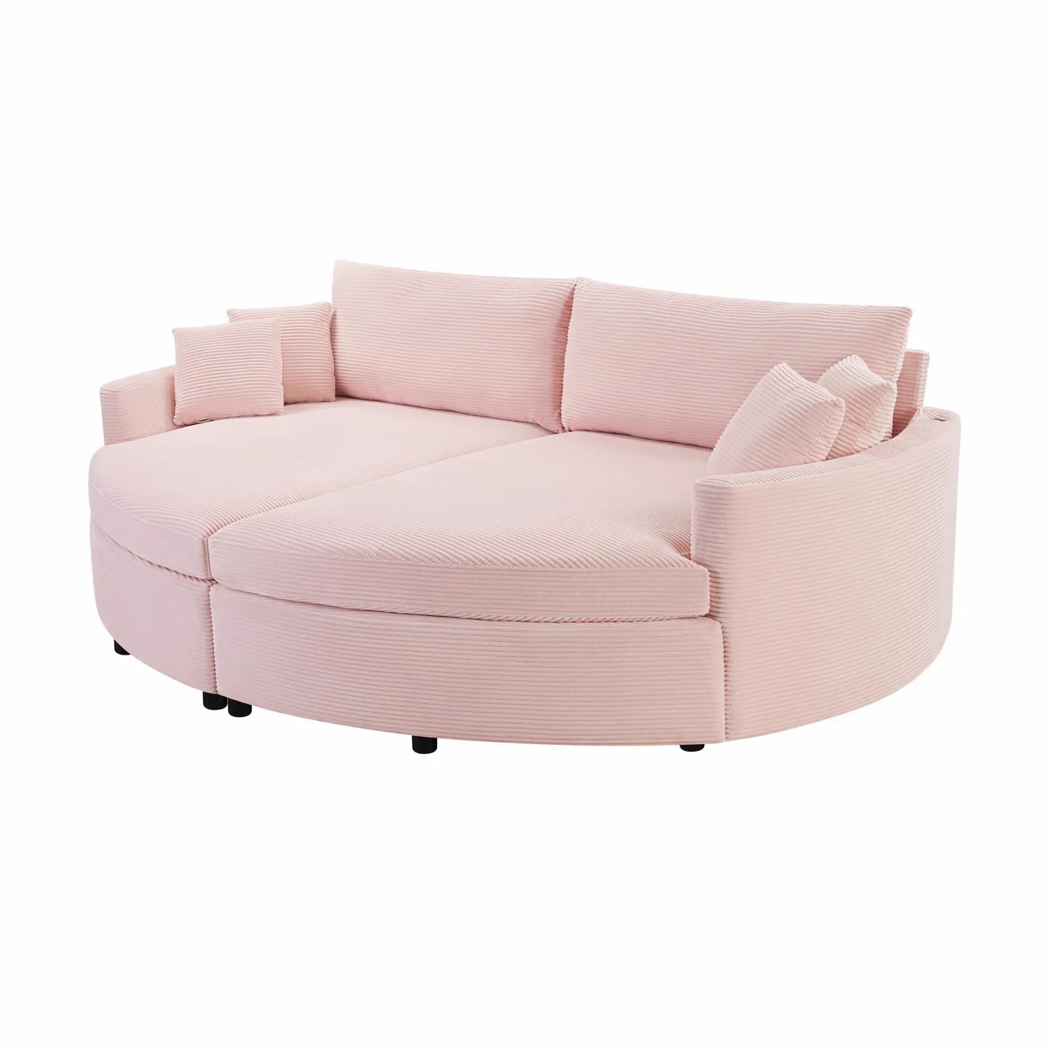 ERYE Corduroy Sleeper Sofa 102.3"