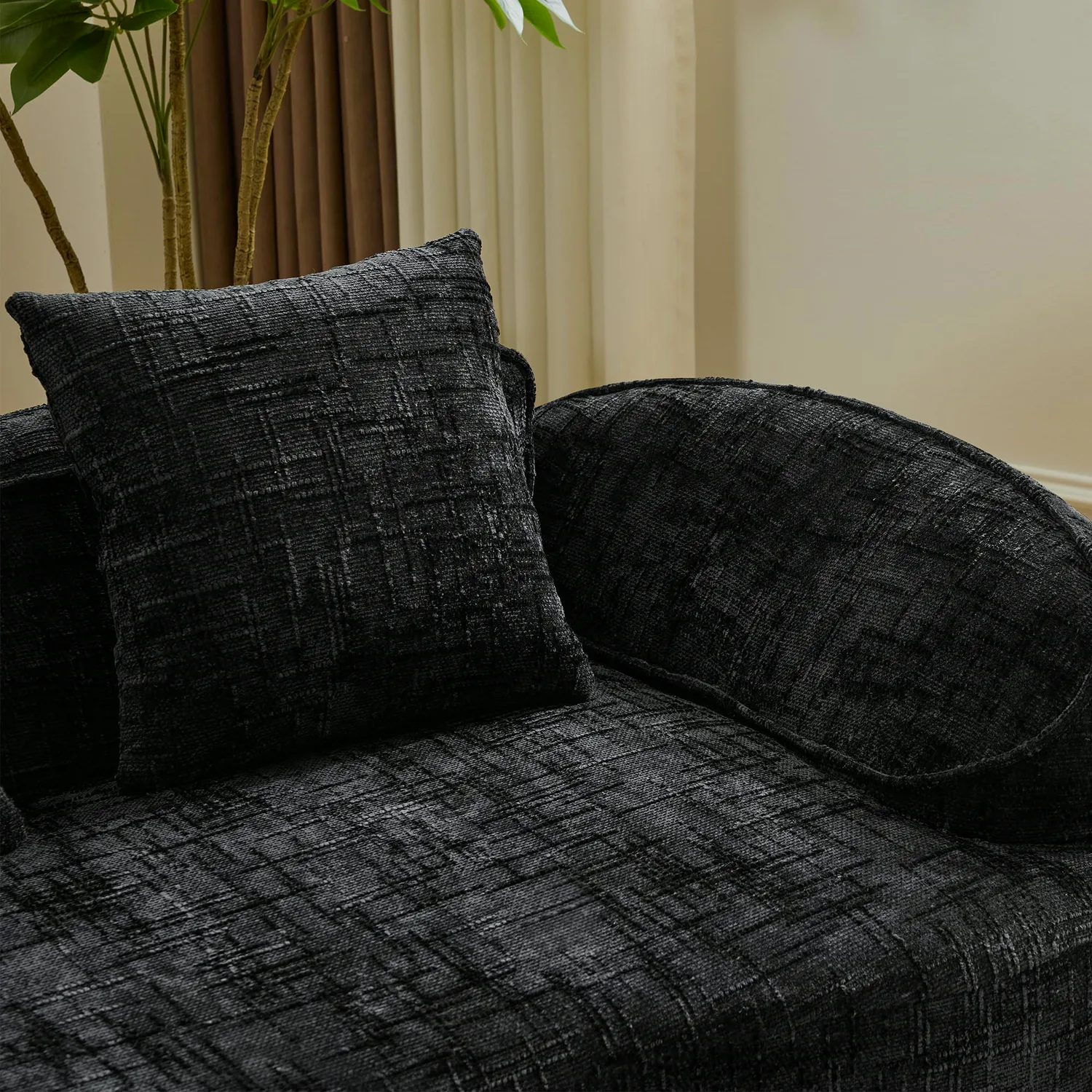 ERYE Chenille Curved Cloud Sofa 109.5"
