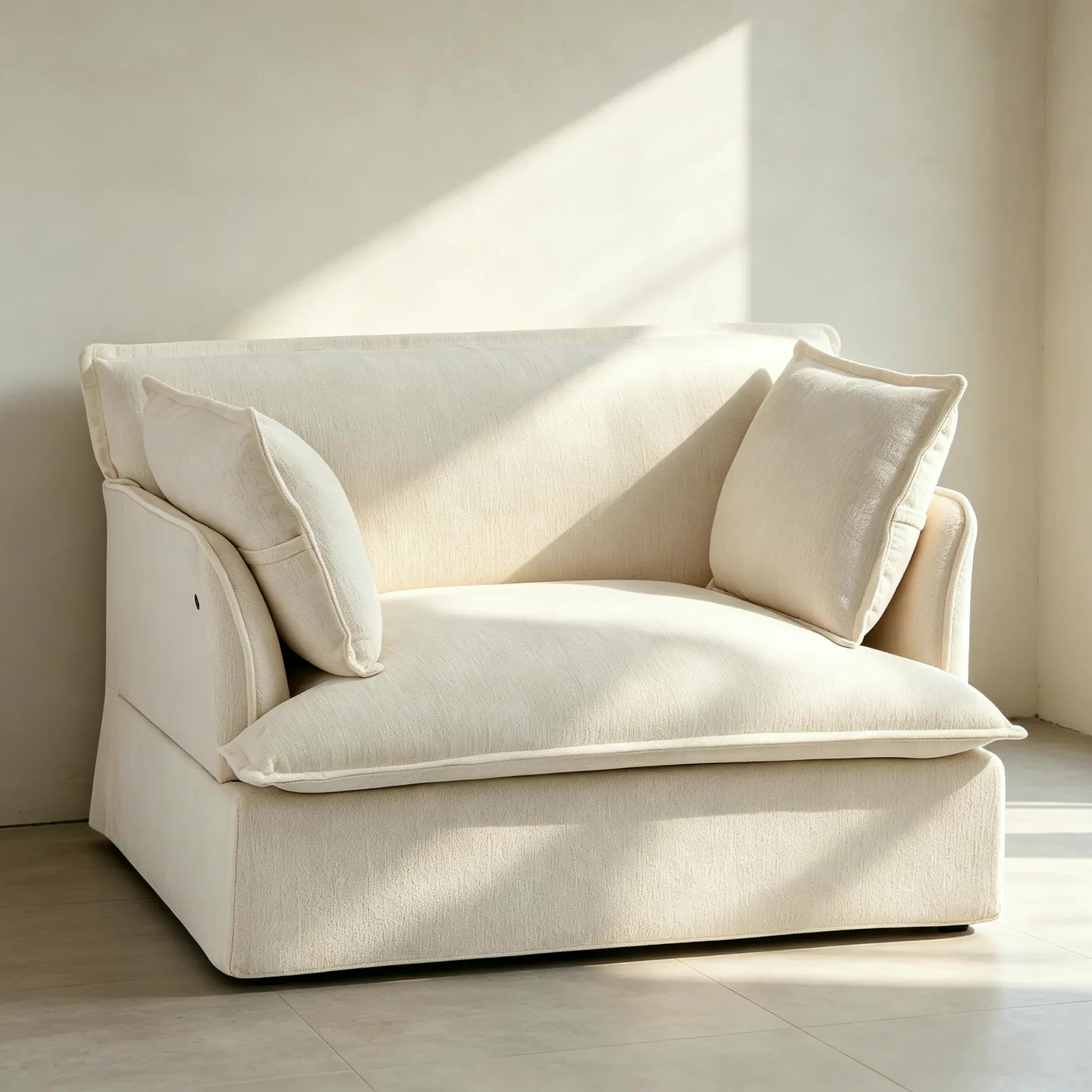 ERYE Chenille Accent Chair 47"