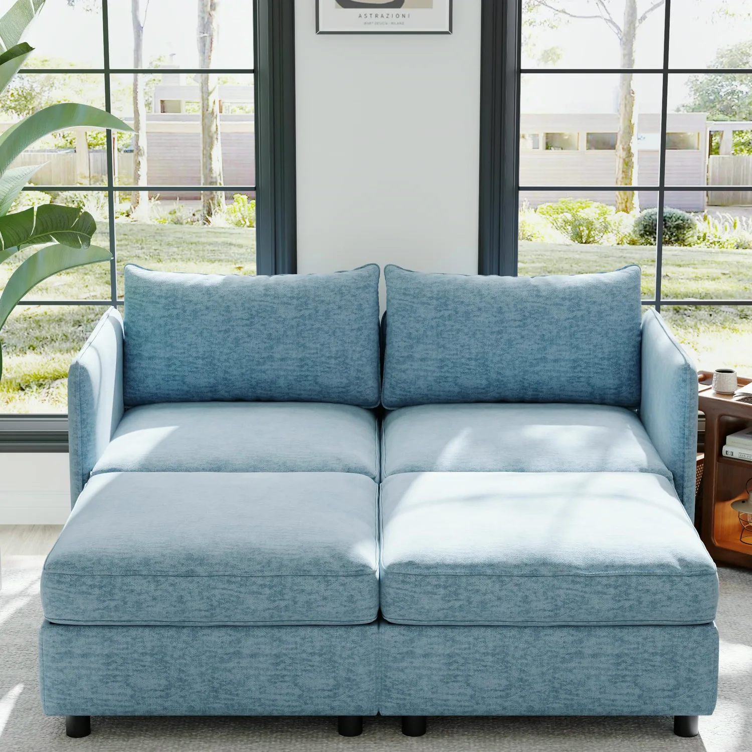 ERYE Chenille Sectional Sofa