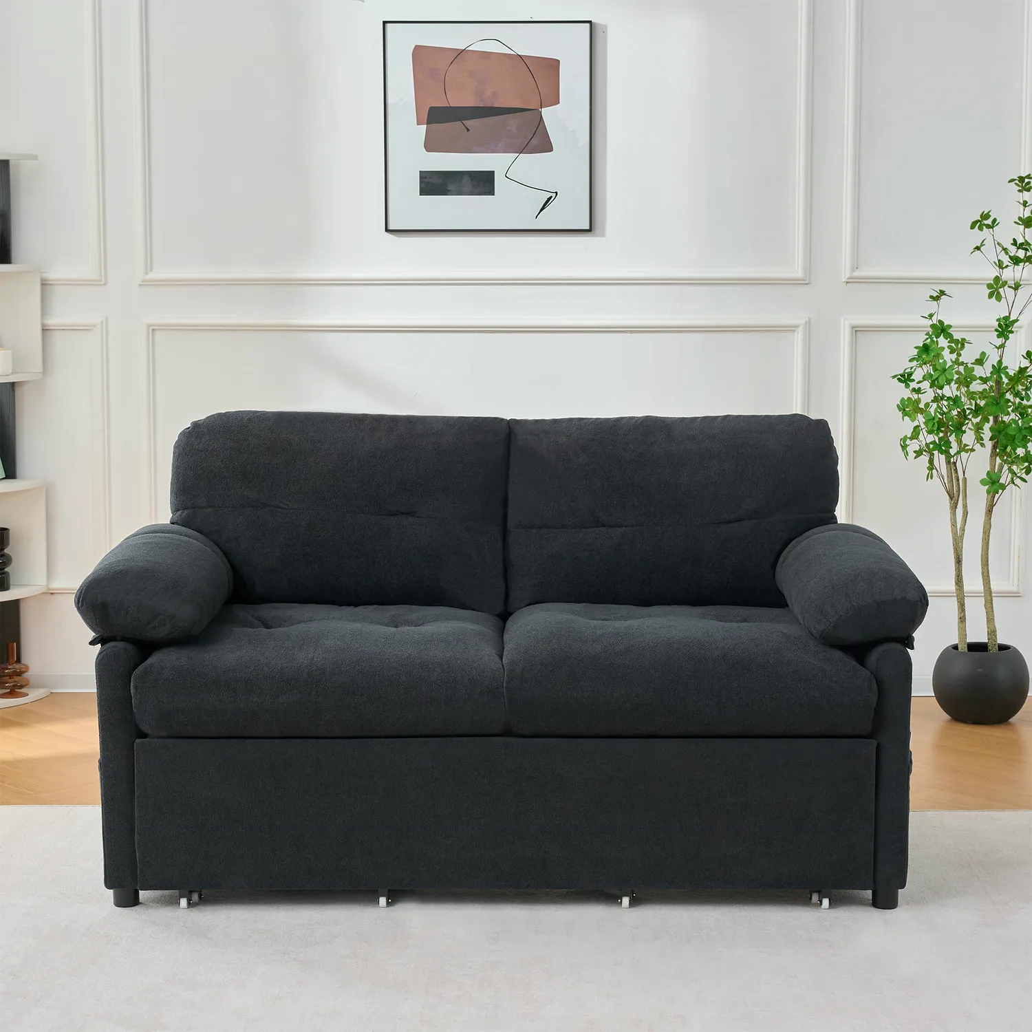ERYE Chenille Sleeper Sectional