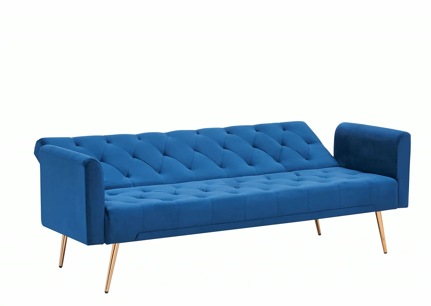 ERYE Velvet Futon Sofa Bed 71"