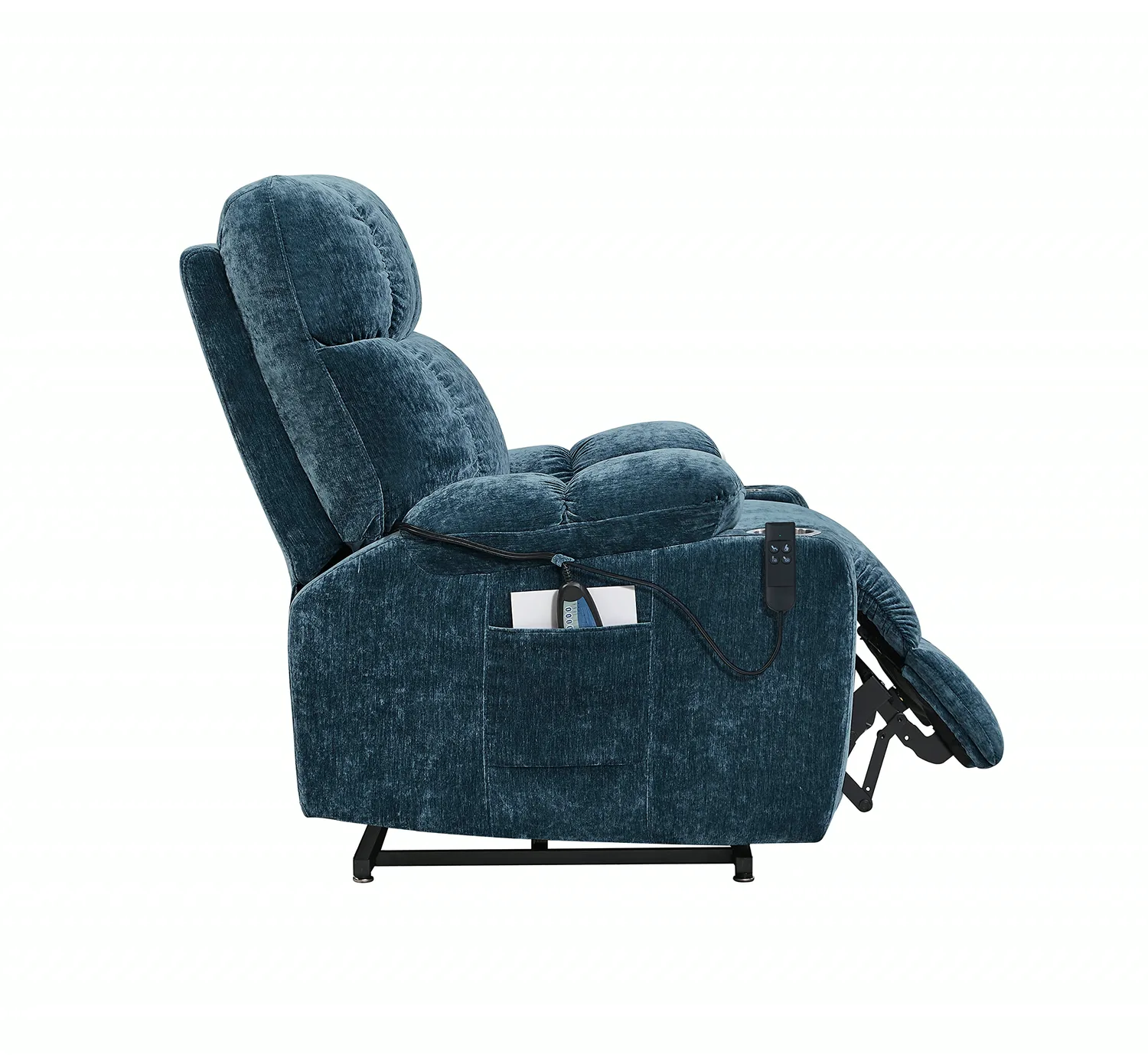 ERYE Linen Blend Power Lift Recliner 37"