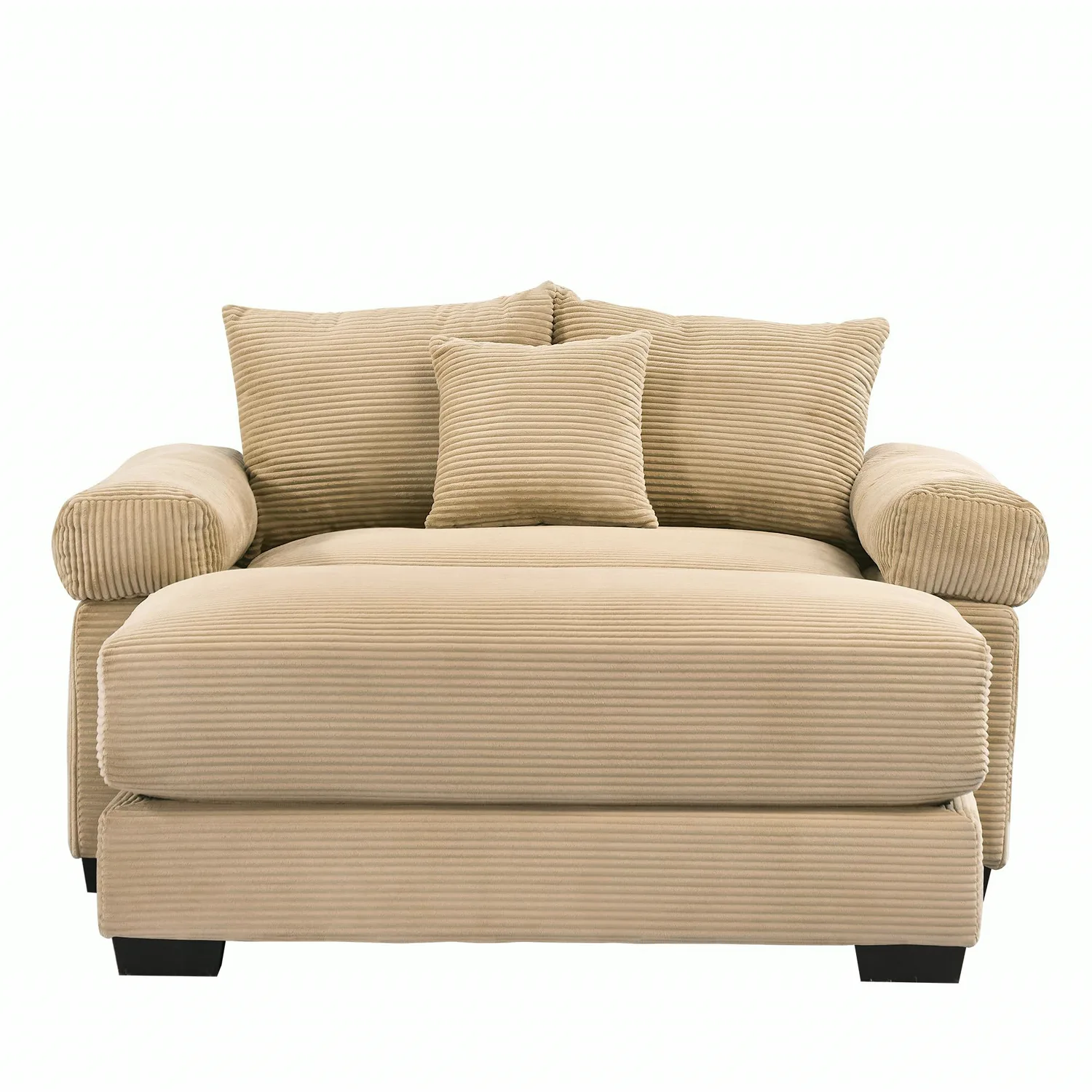 ERYE Corduroy Accent Chair 54.3"